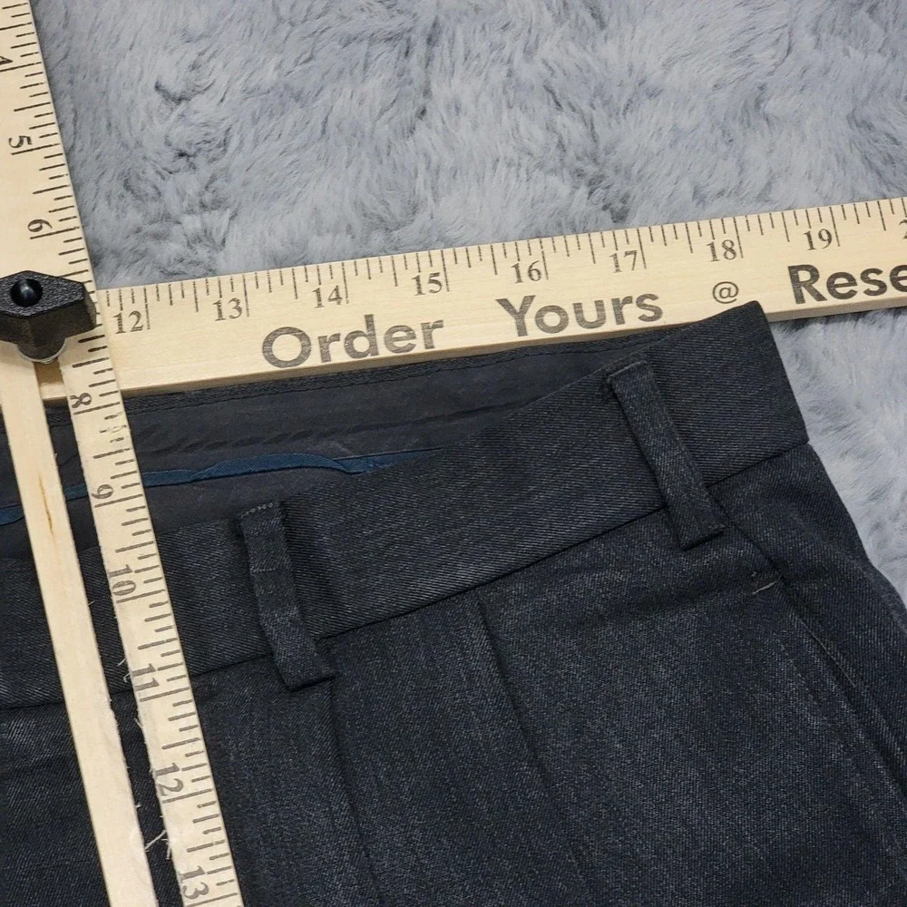 Brooks Brothers Pants Mens 36x32 Gray Wool Dress Pleated Classic Cuffed Canada